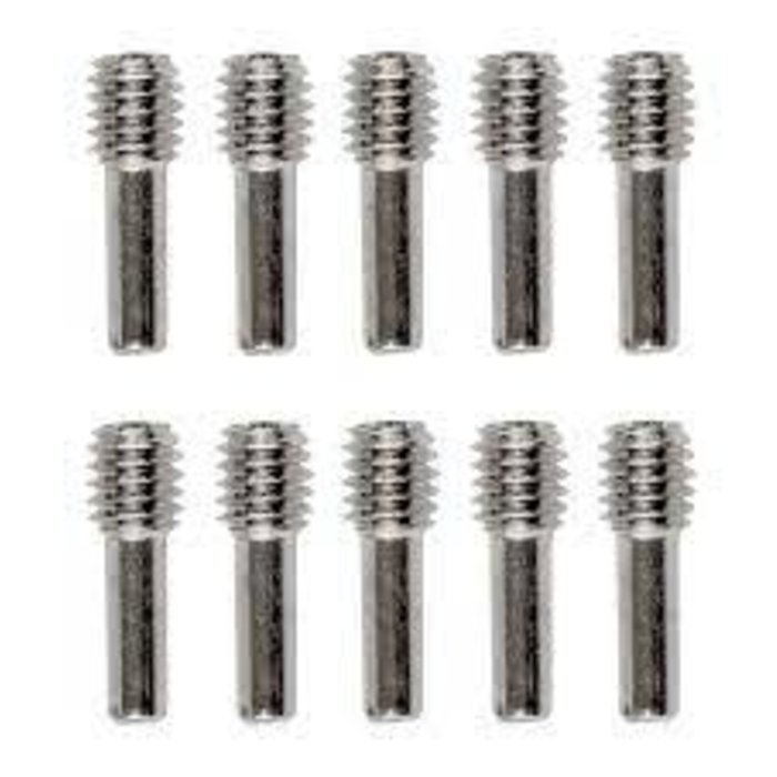 INTEGY C31751 - M4 Threaded Axle Screw Pins (6) Length=12mm