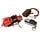 C25589RED - T7 Realistic High Torque Mega Winch w/ Remote for Scale Rock Crawler 1/10 Size