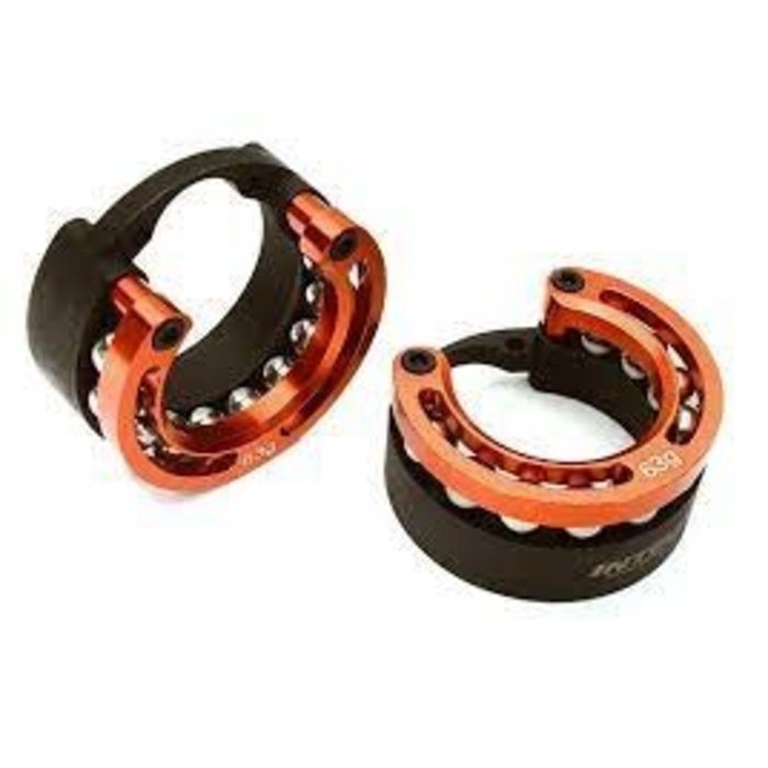 INTEGY C27997RED - Billet Machined Counterweight (2) for Traxxas TRX-4 Scale & Trail Crawler