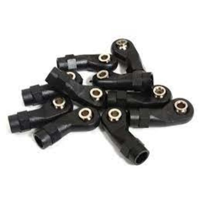 INTEGY C30019 - M4 Size Angled 26mm Length Ball Ends Type Tie Rod Ends, w/ 3mm Ball Links
