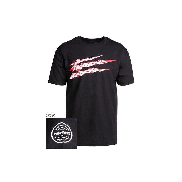 Traxxas 1376 - 3XL - BLACK SLASH TEE 3XL