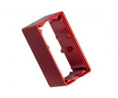 Traxxas 2253 - Servo case, aluminum (middle) (red-anodized) (for 2255 servo)
