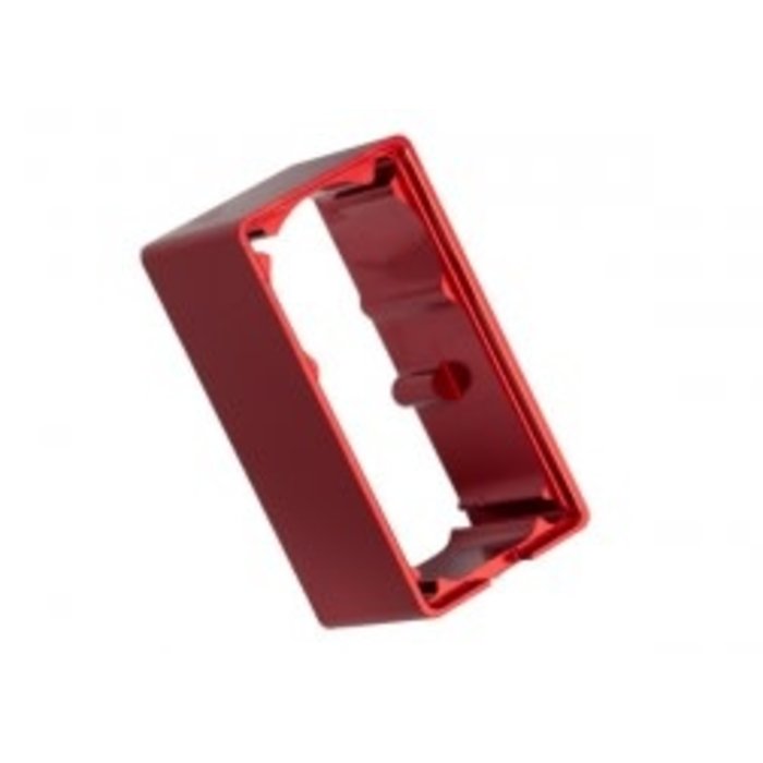 Traxxas 2253 - Servo case, aluminum (middle) (red-anodized) (for 2255 servo)