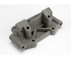 Traxxas 2530-GRAY - Bulkhead (front) (gray)