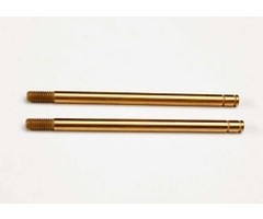 Traxxas 2656T - Shock shafts, hardened steel, titanium nitride coated (xx-long) (2)