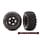 6792 - Tires & wheels, assembled, glued (black 2.8' wheels, Sledgehammer® tires, foam inserts) (4WD electric front/rear, 2WD electric front only) (2) (TSM rated)