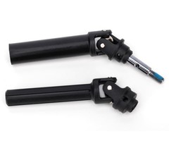 Traxxas 6851X - Driveshaft assembly, front, heavy duty (1) (left or right) (fully assembled, ready to install)/ screw pin (1)