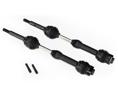 Traxxas 6852R - Driveshafts, rear, steel-spline constant-velocity (complete assembly) (2)
