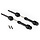 6852R - Driveshafts, rear, steel-spline constant-velocity (complete assembly) (2)