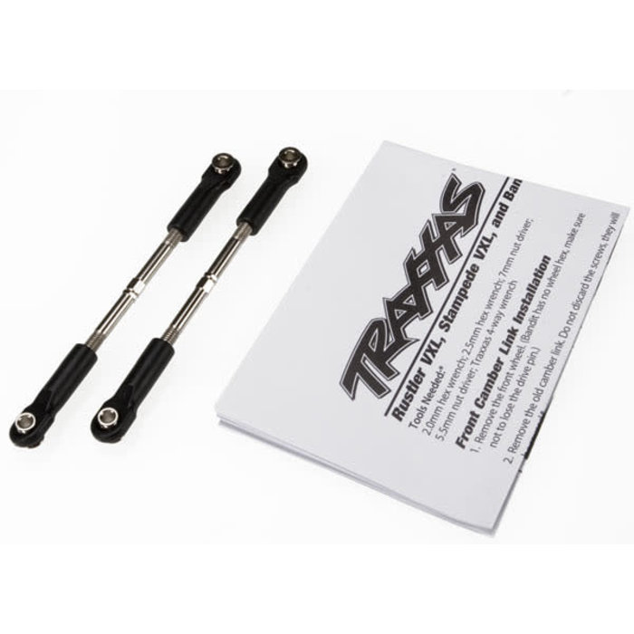 Traxxas 3645 - Turnbuckles, toe link, 61mm (96mm center to center) (2) (assembled with rod ends and hollow balls) (fits Stampede®)