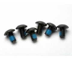 Traxxas 3939 - Screws, 4x6mm button-head machine (hex drive) (with threadlock) (6)