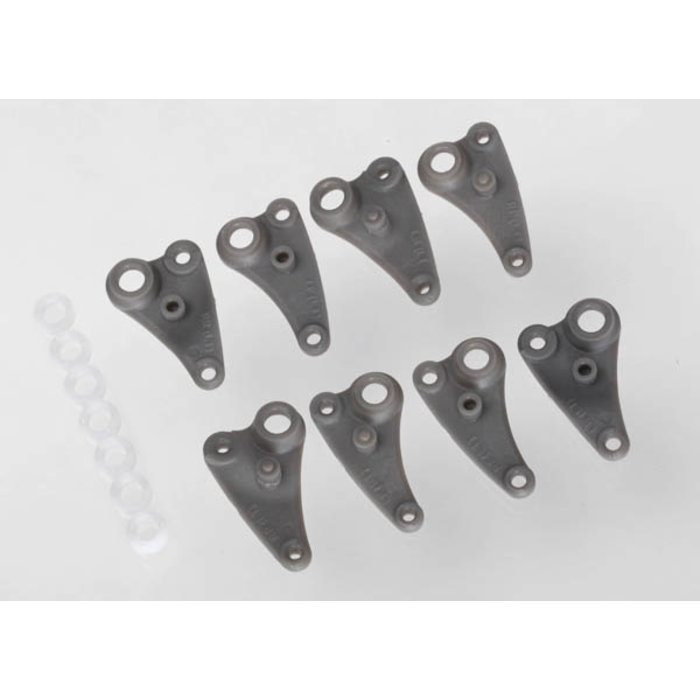 Traxxas 7156 - Rocker arm set, long travel/ plastic bushings (8)