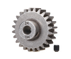 Traxxas 6496X - Gear, 24-T pinion (1.0 metric pitch) (fits 5mm shaft)/ set screw