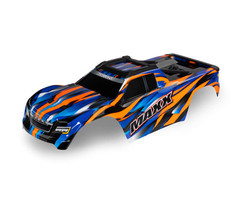 Traxxas 8918T - Body, Maxx®, Orange (painted, decals applied) (fits Maxx® with extended chassis (352mm wheelbase))