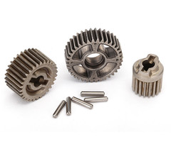 Traxxas 8293X - Gear set, transmission, metal (includes 18T, 30T input gears, 36T output gear, 2x9.8 pins (5))