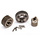 8293X - Transmission Metal Gear Set (includes 18T, 30T input gears, 36T output gear, 2x9.8 pins (5))