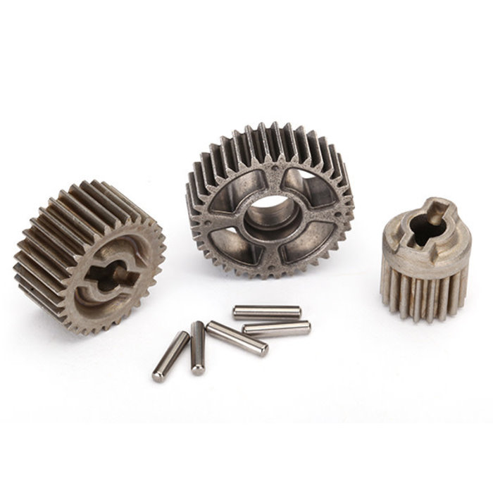 Traxxas 8293X - Transmission Metal Gear Set (includes 18T, 30T input gears, 36T output gear, 2x9.8 pins (5))