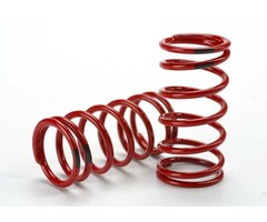 Traxxas 5441 - Spring, shock (red) (GTR) (4.4 rate black) (1 pair)