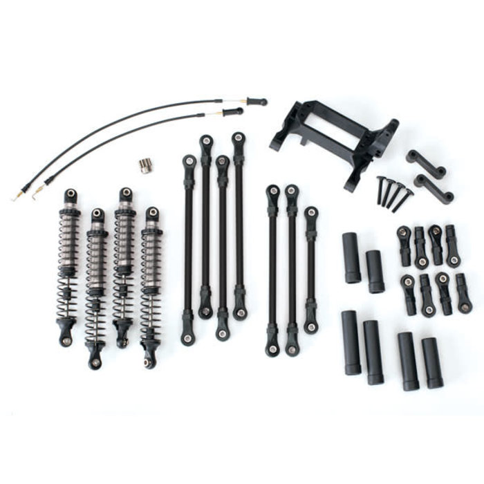 Traxxas 8140 - Long Arm Lift Kit, TRX-4®, complete Black