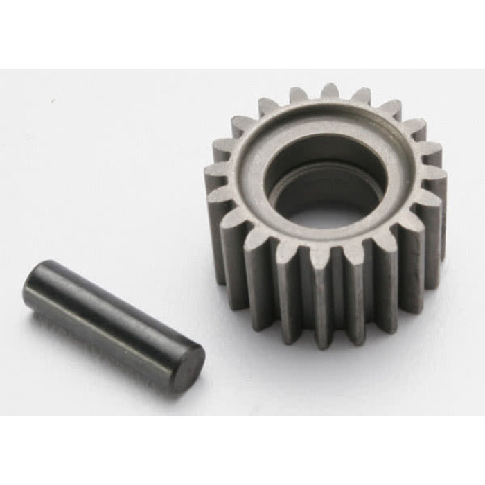 Traxxas 3996X - Idler gear, 20-tooth/ idler gear shaft
