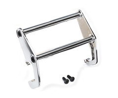 Traxxas 8066 - Push bar, bumper (chrome) (fits #8069 bumper)