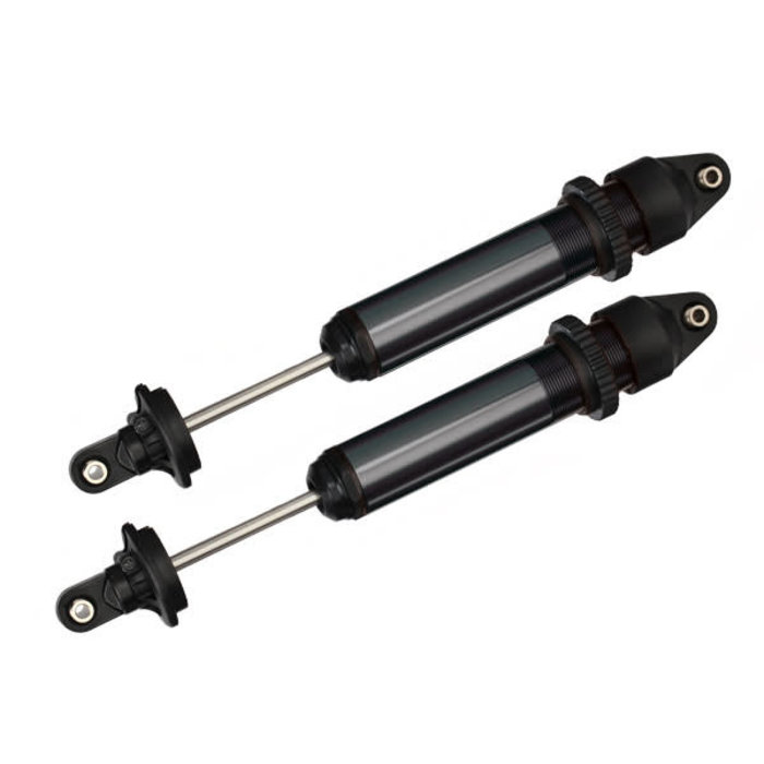 Traxxas 7761A - Shocks, GTX, aluminum (black-anodized) (fully assembled w/o springs) (2)
