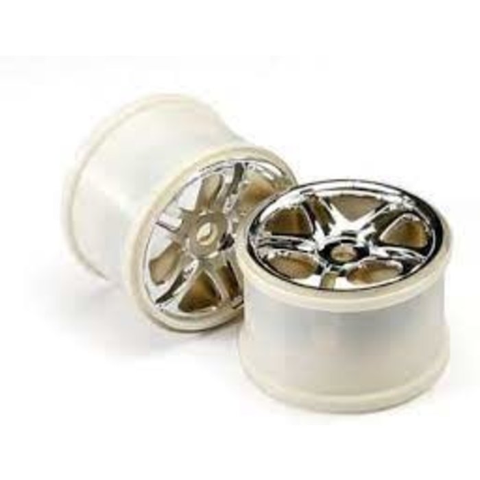 Traxxas 5172R - Wheels SS Chrome 3.8/17mm