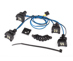 Traxxas 8086 - LED expedition rack scene light kit (fits #8111 body, requires #8028 power supply)