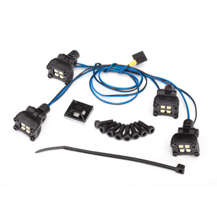 Traxxas 8086 - LED expedition rack scene light kit (fits #8111 body, requires #8028 power supply)