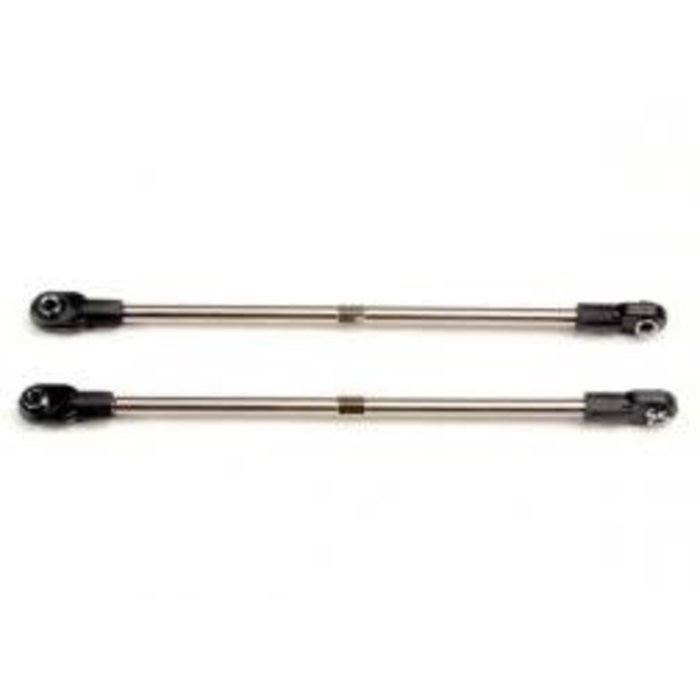 Traxxas 5139 - Turnbuckles, 116mm (rear toe control links) (2) (includes installed rod ends and hollow ball connectors)