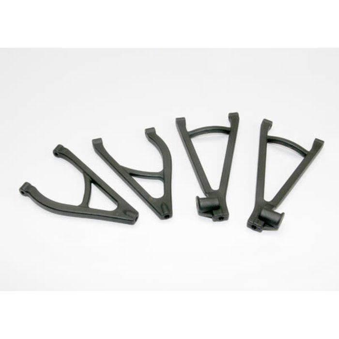 Traxxas 7132R - Suspension arm set, rear, extended wheelbase (lengthens wheelbase 10mm) (includes upper right & left and lower right & left arms)