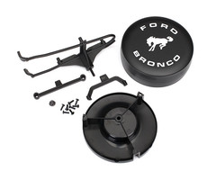 Traxxas 8074 - Spare tire mount/ mounting bracket/ spare tire cover/ mounting hardware