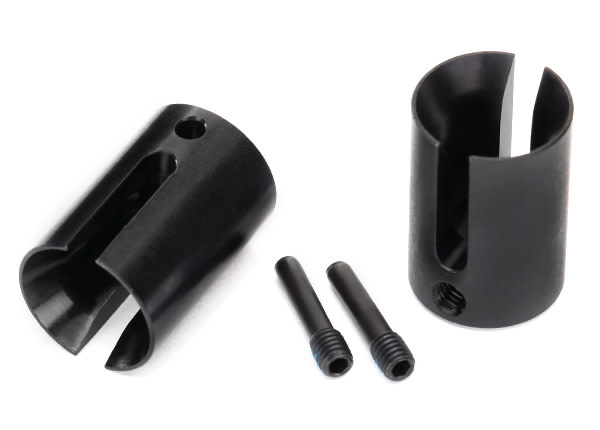 Traxxas 8652 - Machined Steel Drive Cups (2) with Screws