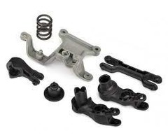 Traxxas 7746 - Steering bellcranks/ bellcrank support/servo saver/ servo saver spring/ draglink/ 3x20mm shoulder screws (2)