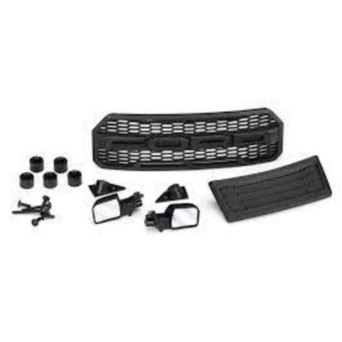 Traxxas 5828 - Body accessories kit, 2017 Ford Raptor® (includes grille, hood insert, side mirrors, & mounting hardware)