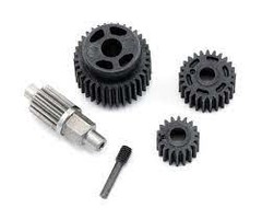 Traxxas 7093 - Gear set, transmission (includes 18T, 25T input gears, 13T idler gear (steel), 35T output gear, M3x13.75 screw pin)