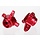 6837R - STEERING BLOCKS RED