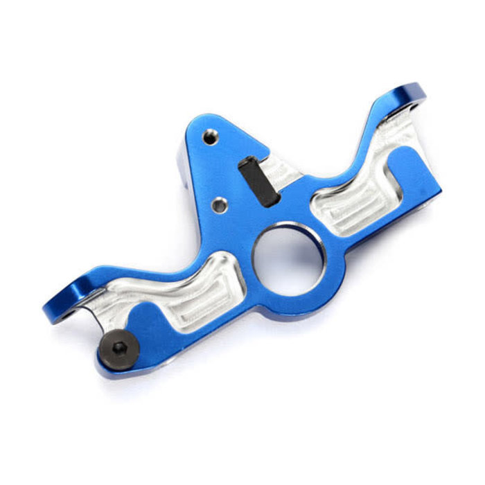 Traxxas 6860R - Motor mount, 6061-T6 aluminum (blue-anodized)