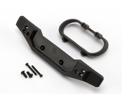 Traxxas 5636 - Bumper, rear/ bumper mount, rear/ 4x10mm BCS (2)/ 3x25mm BCS (2)