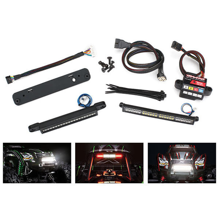 Traxxas 7885 - LED light kit, complete (includes #6590 high-voltage power amplifier) XRT & X-Maxx