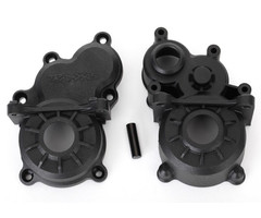 Traxxas 8691 - Gearbox halves (front & rear)/ idler gear shaft