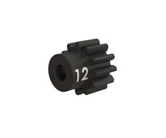 Traxxas 3942X - Gear, 12-T pinion (32-p), heavy duty (machined, hardened steel) (fits 3mm shaft)/ set screw