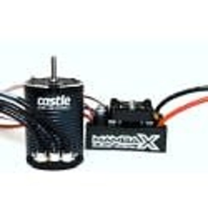 CASTLE CREATIONS MAMBA X WATERPROOF SENSORED BRUSHLESS COMBO W/1900KV SLATE
