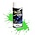 SZX12509 - Solid Green Aerosol Paint, 3.5oz Can