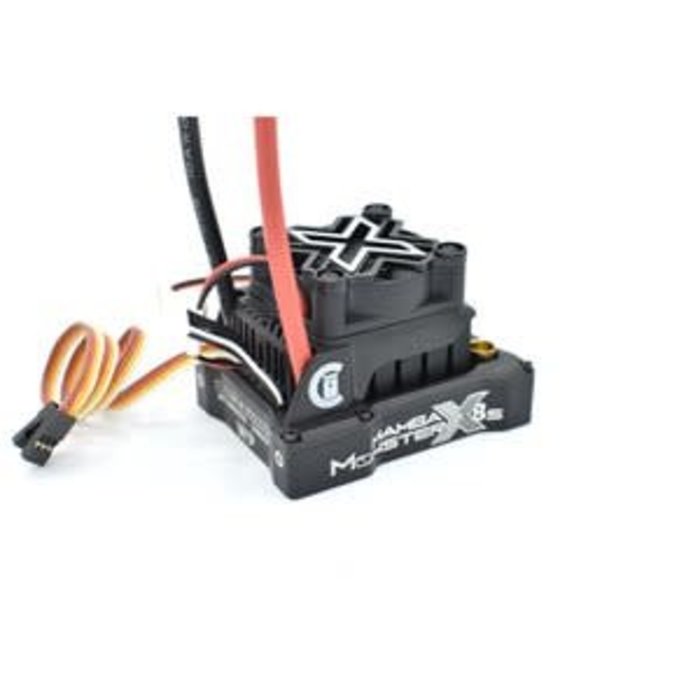 CASTLE CREATIONS CSE010-0165-00 - Mamba Monster X 8S, 33.6V ESC, 8A Peak BEC, 1/6 Scale