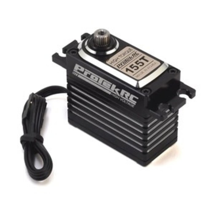 PTK155T - 155T Digital High Torque Metal Gear Servo, High Voltage, Metal Case