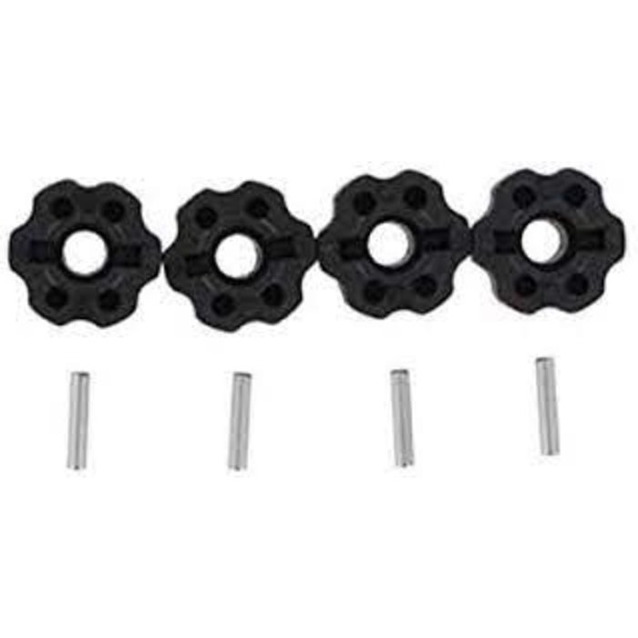 Redcat Racing BS213-006 - Wheel Hexes with Pins (12mm)(Plastic) (4pcs)