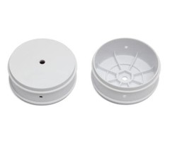 TEAM ASSOCIATED ASC91574 - 61MM FRONT 4WD BUGGY WHEELS, WHITE