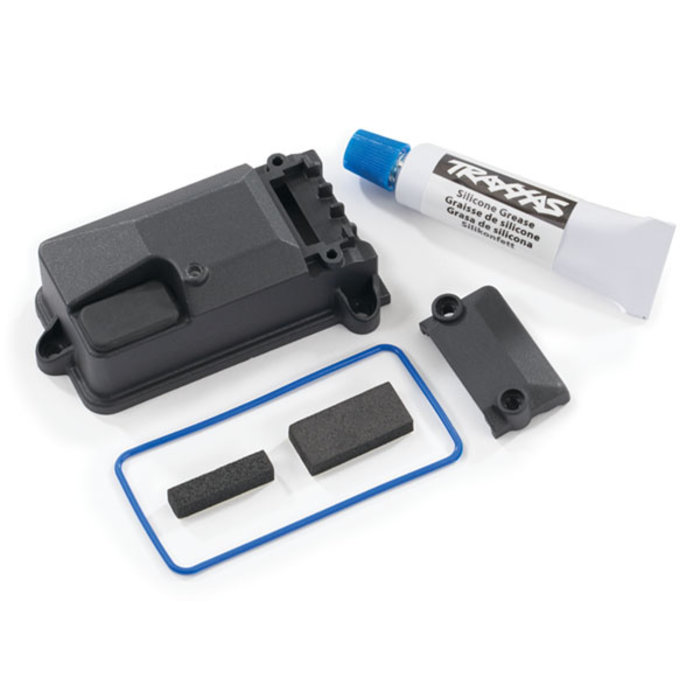 Traxxas 8224X - (for use only with #8224 receiver box & #2260 BEC)/ foam pads/ seals/ silicone grease