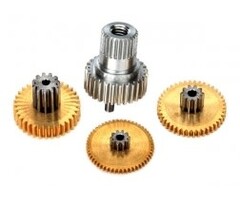 Traxxas 2082X - Gear set, metal (for 2080X waterproof micro servo)